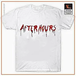 The Weeknd T-shirts - Vlone x The Weeknd After Hours Acid Drip T-Shirt