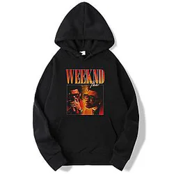 The Weeknd Hoodies - Retro Style Graphic The Weeknd Hoodie