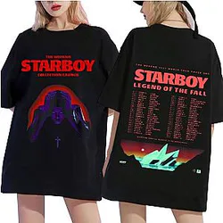The Weeknd Starboy Legend Of The Fall Tour T-shirts