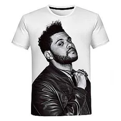 The Weeknd T-shirt - Fashion Casual Short Sleeve T-shirt
