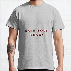 The Weeknd T-Shirts - Save your tears The Weeknd Classic T-Shirt RB3006