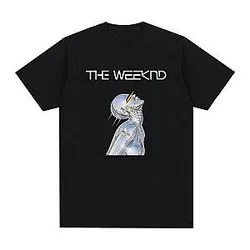 The Weeknd T-shirts - 90s Vintage Hip Hop Rapper Cotton T-shirt