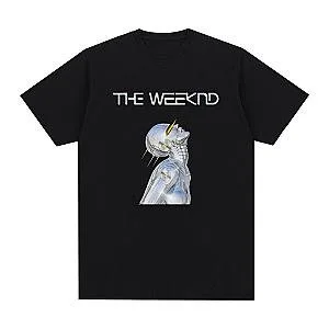 The Weeknd T-shirts - 90s Vintage Hip Hop Rapper Cotton T-shirt