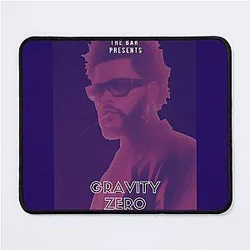 The Weeknd Mouse Pads - Purple No Gravity Aesthetic Mouse Pad