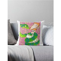 Nigel Thornberry The Wild Thornberrys 90s Cartoon with interesting journey of the characters fun Throw Pillow