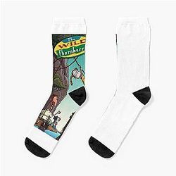 The Wild Thornberrys Trippy Forest Smashing Cartoon Funny Socks