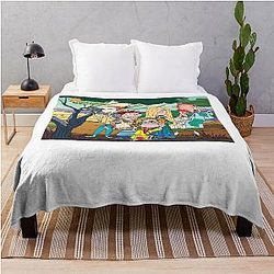 The Wild Thornberrys: Smashing Donnie in a cartoon with interesting characters and a funny throw blanket.