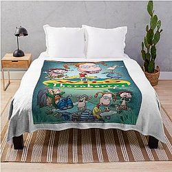 The Wild Thornberrys Cartoon with interesting journey of the characters blanket