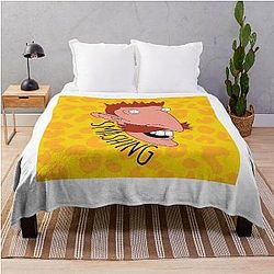 The Angry Wild Thornberrys Cartoon Throw Blanket