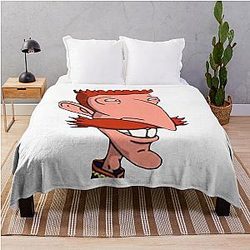Nigel Thornberry - The Wild Thornberrys cartoon with the characters funny Throw Blanket