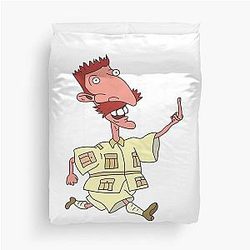 Angry Nigel The Wild Thornberrys Smashing Cartoon With Interesting Journey Of Characters Funny Duvet Cover