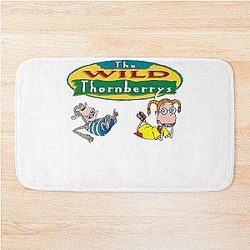 The Wild Thornberrys cartoon with interesting journey of the characters Forest Bath Mat