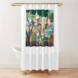 The Wild Thornberrys Unlimited cartoon with interesting journey characters funny Shower Curtain
