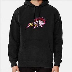 Donnie Thornberry - The Wild Thornberries Trippy Forest smashing cartoon funny Pullover Hoodie