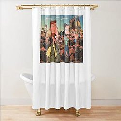 The Wild Thornberrys cartoon with interesting journey of the characters Donnie Around the funny Shower Curtain