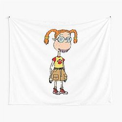Eliza Thornberry's The Wild Thornberrys in the Trippy Forest with interesting journey funny Tapestry of the characters