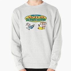 The Wild Thornberrys cartoon with interesting journey of the characters Trippy Forest Sweatshirt