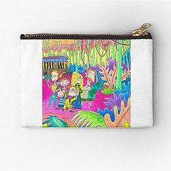Wild Thornberrys Nickelodeon Forest cartoon characters funny Zipper Pouch