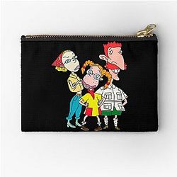 Amazing Adventure Cartoon The Wild Thornberrys Family Movie Fans Zip Pouch