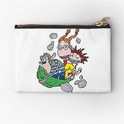 Gift For Men The Wild Thornberrys Smashing Nickelodeon Cartoon Interesting Journey of the Character Zipper Pouch