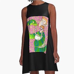 Funny Man Nigel Thornberry The Wild Thornberrys 90s Eddy Rockos Modern Life Tee A-Line Dress