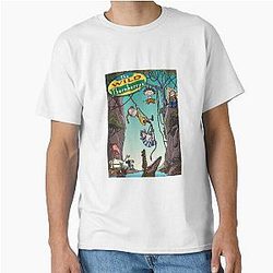 The Wild Thornberrys Trippy Forest Smashing Cartoon With Interesting Journey Of The Characters Classic T-Shirt
