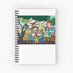 The Wild Thornberrys: Smash and run around with characters on a funny Spiral Notebook