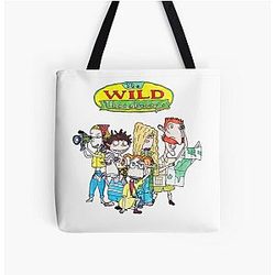 The Wild Thornberrys cartoon with the characters retro look merchandise bag