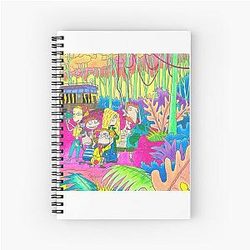 The Wild Thornberrys Nickelodeon cartoon with interesting journey of the character Spiral Notebook