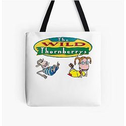 The Wild Thornberrys cartoon with an interesting journey through Trippy Forest All Over Print Tote Bag