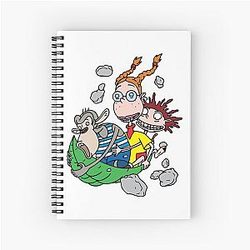 The Wild Thornberrys Nickelodeon cartoon with interesting journey of the characters funny Spiral Notebook