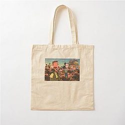 For Men's The Wild Thornberrys Cartoon With Journey Of Characters Cotton Tote Bag