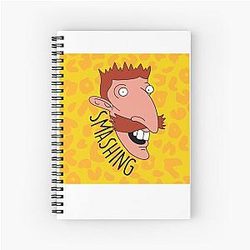 Angry Nigel The Wild Thornberrys cartoon with funny Spiral Notebook