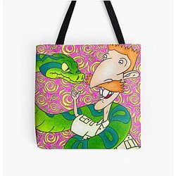 Nigel Thornberry The Wild Thornberrys 90s All Over Print Tote Bag