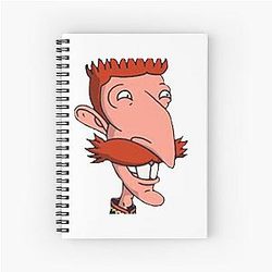 Nigel Thornberry The Wild Thornberries cartoon with interesting journey of the characters funny Notebook