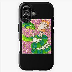 Funny Man Nigel Thornberry The Wild Thornberries Pattern 90s Eddy Rocko's Modern Life Tee iPhone Tough Case