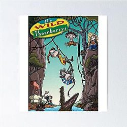 The Wild Thornberrys Trippy Forest cartoon with interesting journey of the characters funny Poster