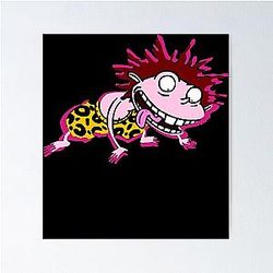 Donnie Thornberry - The Wild Thornberrys Trippy Forest Cartoon with Funny Poster