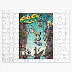 The Wild Thornberrys: Trippy Forest cartoon with interesting characters on a funny Jigsaw Puzzle Adventure