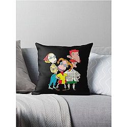 Amazing Adventure Cartoon The Wild Thornberrys Family Throw Pillow for Movie Fans