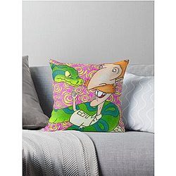 Nigel Thornberry The Wild Thornberry 90s Throw Pillow
