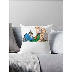 Debbie Thornberrys Family The Wild Thornberrys cartoon with funny characters throw pillow