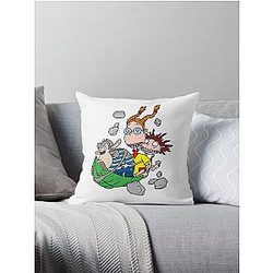 Gift For Men The Wild Thornberrys Nickelodeon Cartoon With Interesting Journey of The Character Throw Pillow
