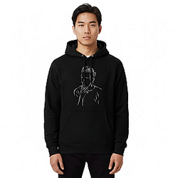 Bold Black & White Print NTAN0801 The 1975 Hoodies