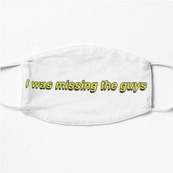 The 1975 Face Masks - guys the 1975 lyrics Flat Mask RB2510
