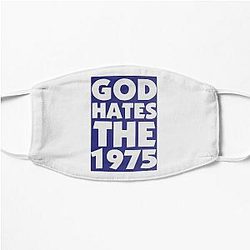The 1975 Face Masks - GOD HATES THE 1975 Flat Mask RB2510