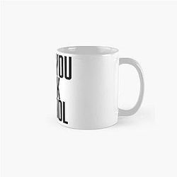 The 1975 Mugs - babe you look so cool - robbers the 1975 Classic Mug RB2510