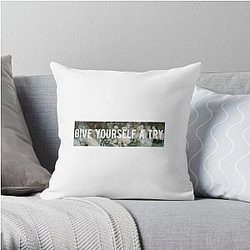 The 1975 Pillows - Give yourself a try the 1975 Throw Pillow RB2510