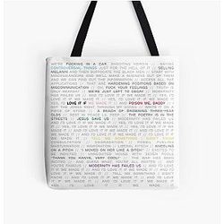The 1975 Bags - love it if we made it / a brief inquiry into online relationships - the 1975 All Over Print Tote Bag RB2510