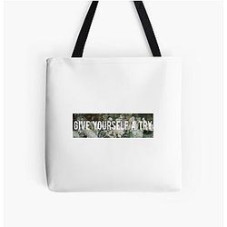 The 1975 Bags - Give yourself a try the 1975 All Over Print Tote Bag RB2510
